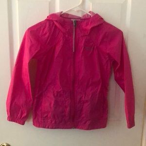 Girls Columbia rain jacket S